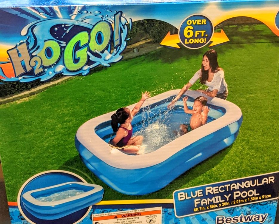 Rectangular Family Pool