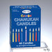 Chanukah Candles Multicolor