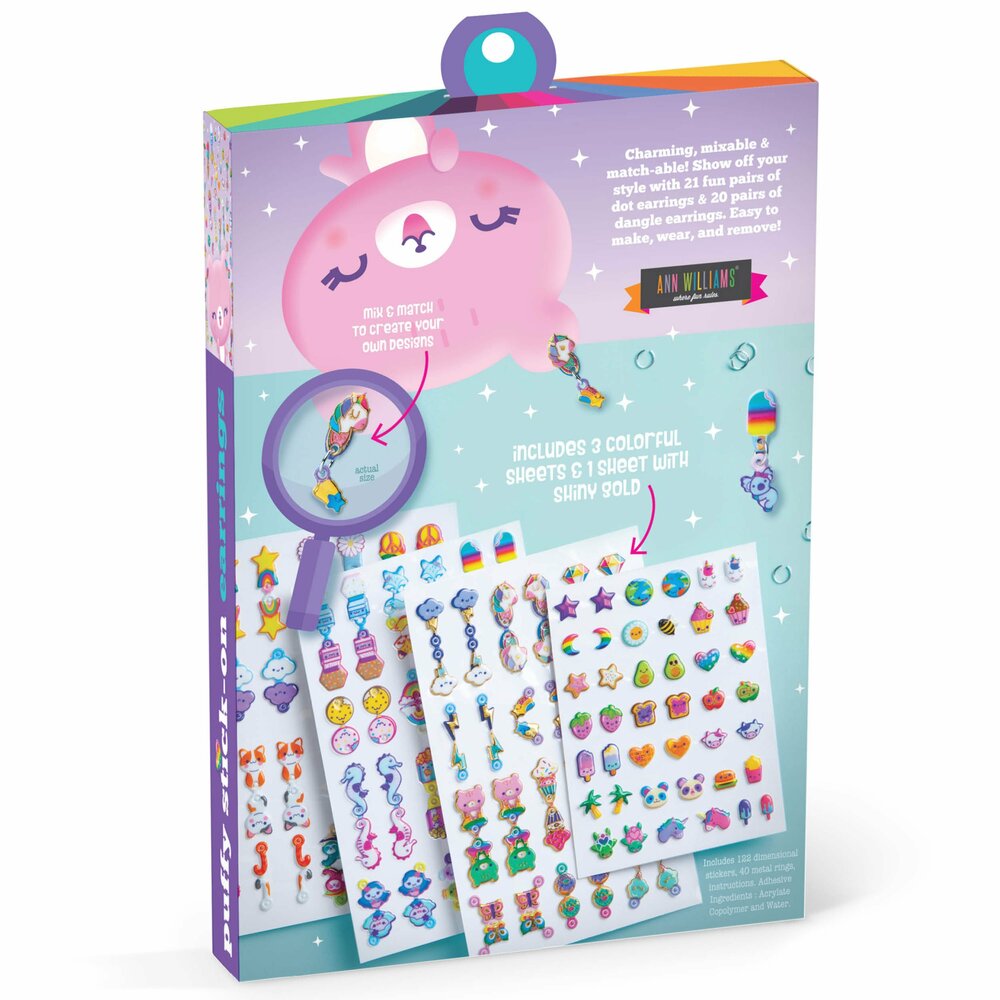 Puffy Stick-on Earrings — Boing! Toy Shop