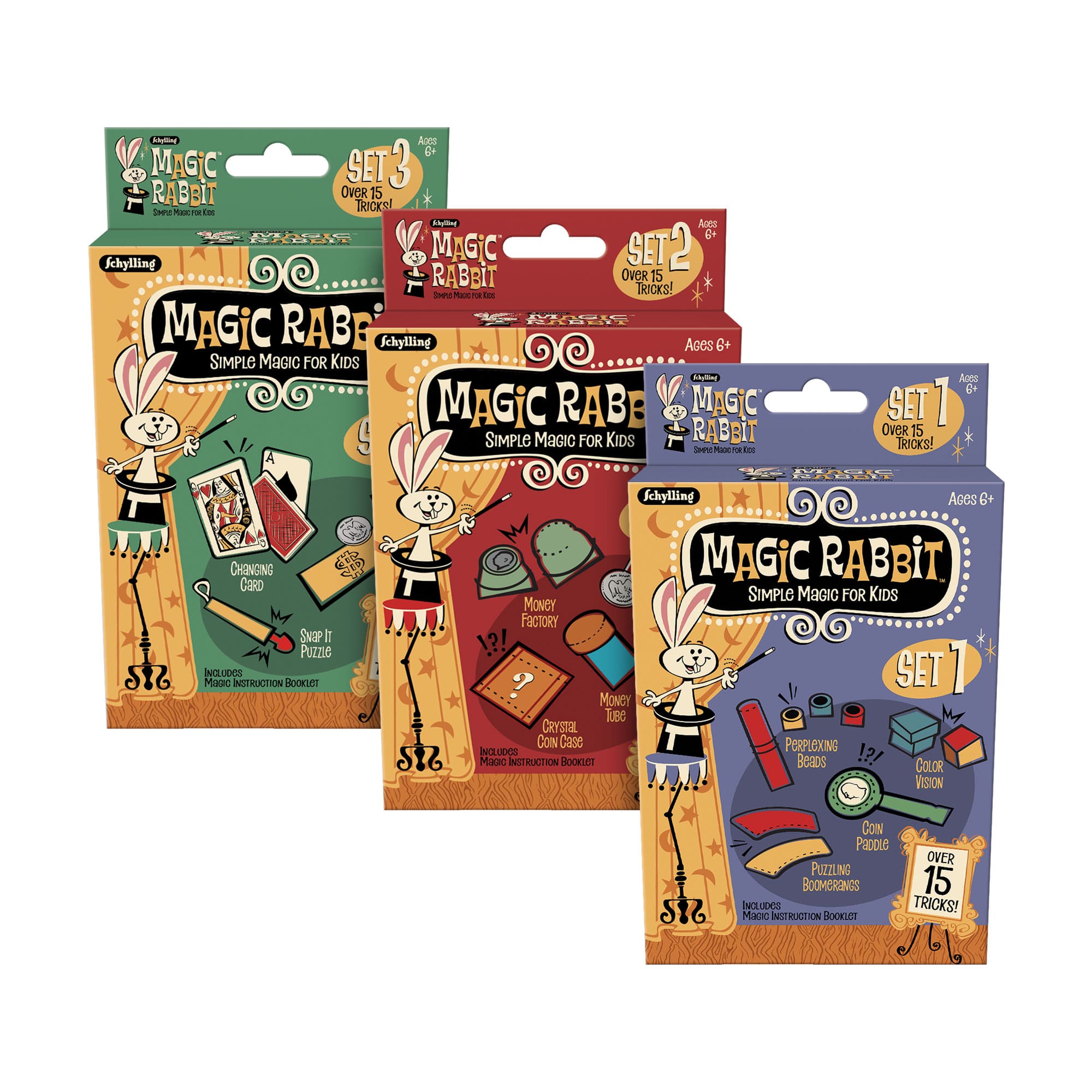 Magic Rabbit Magic Tricks 15 Trick Box