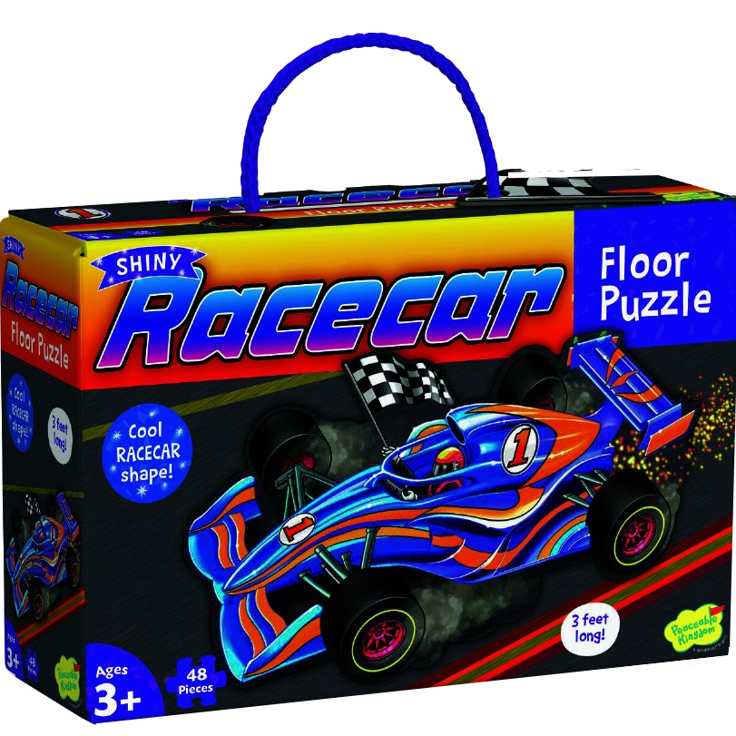 48pc Floor Puzzle - Race Car