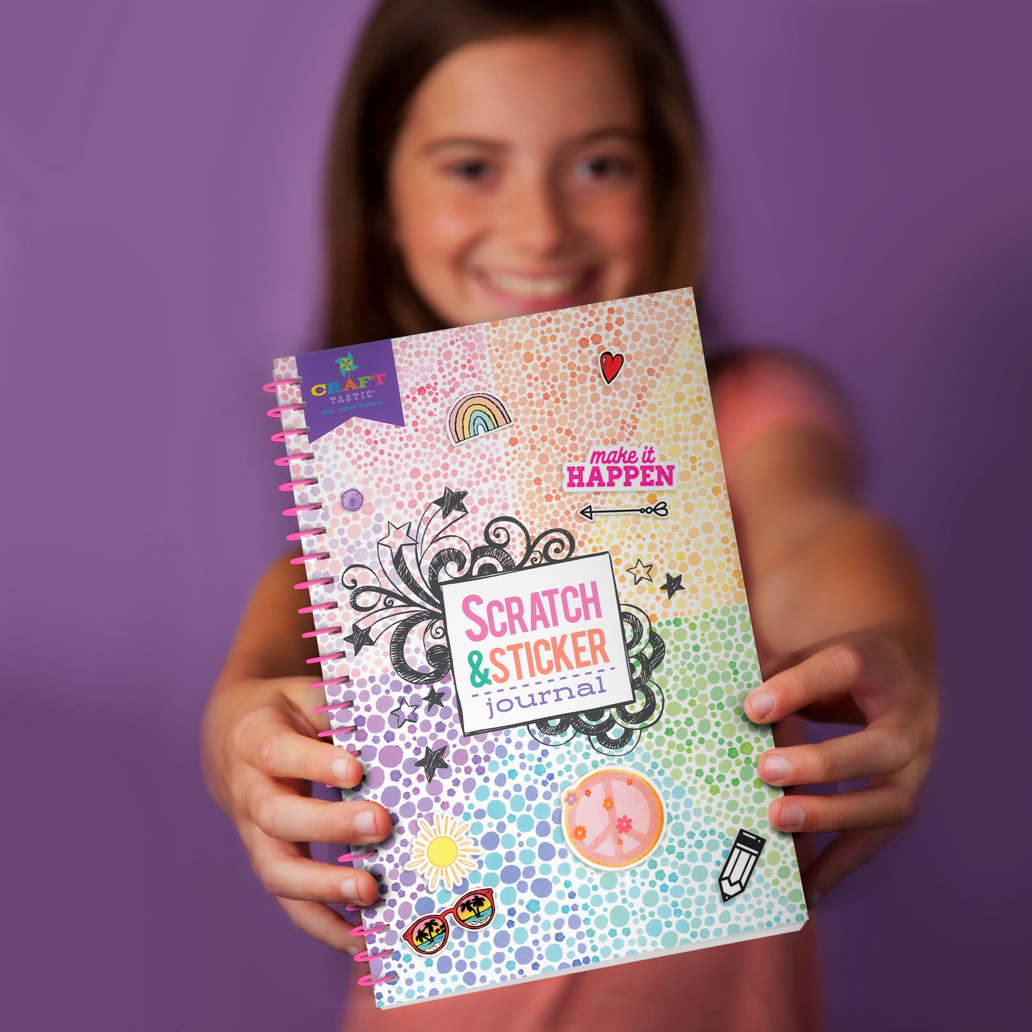 Craft-tastic All About Me Scratch & Sticker Journal — Boing! Toy Shop