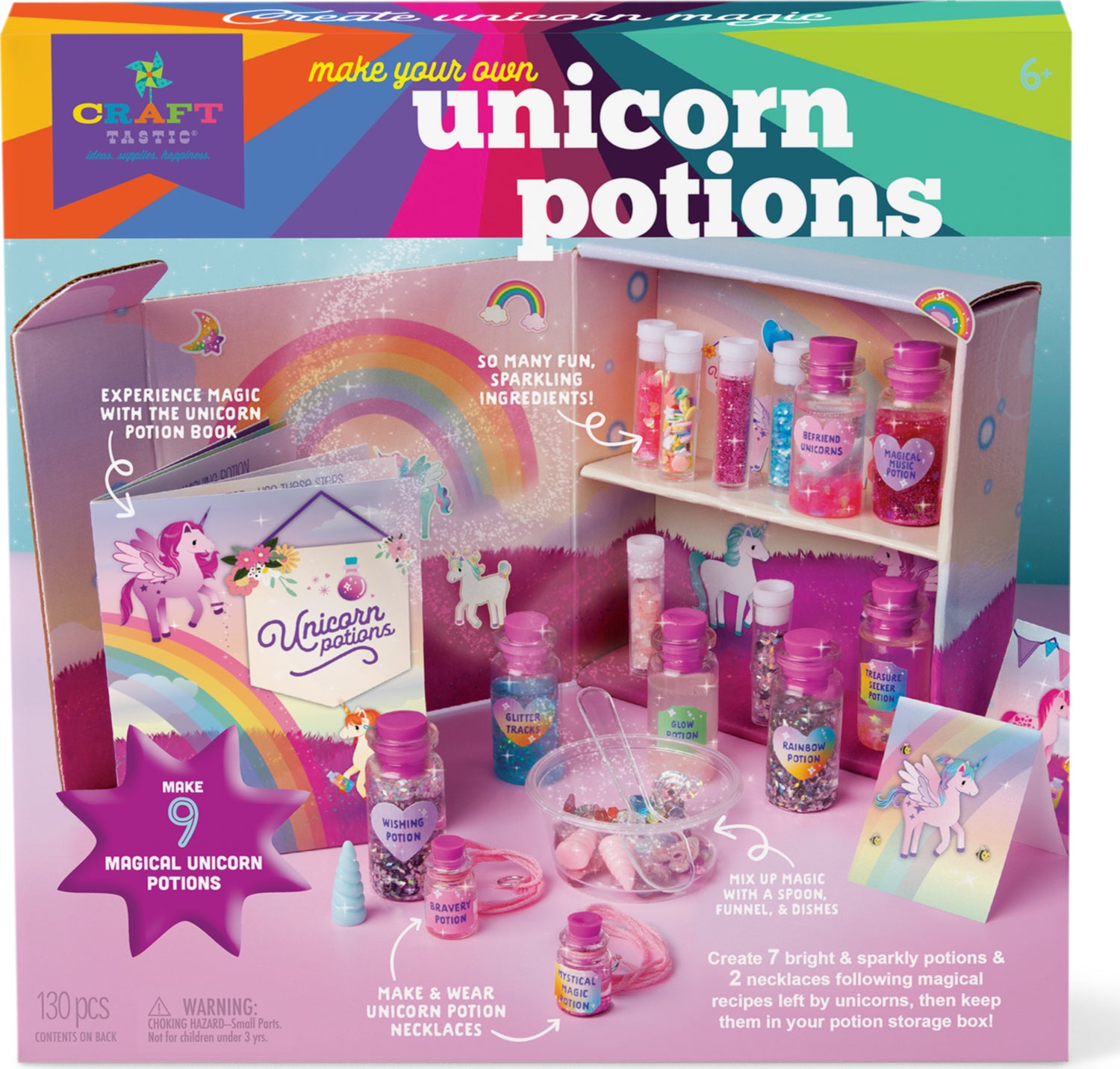 Craft-Tastic Diy Unicorn Potions Craft Kit
