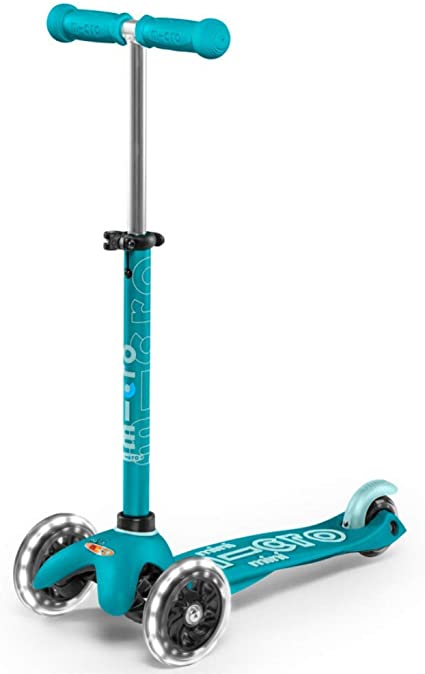 Micro Mini Deluxe Scooter - Aqua LED