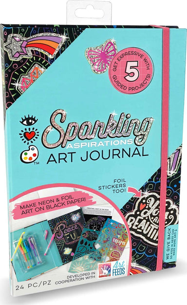 Iheartart Therapeutic Art Journal  Sparkling Aspirations