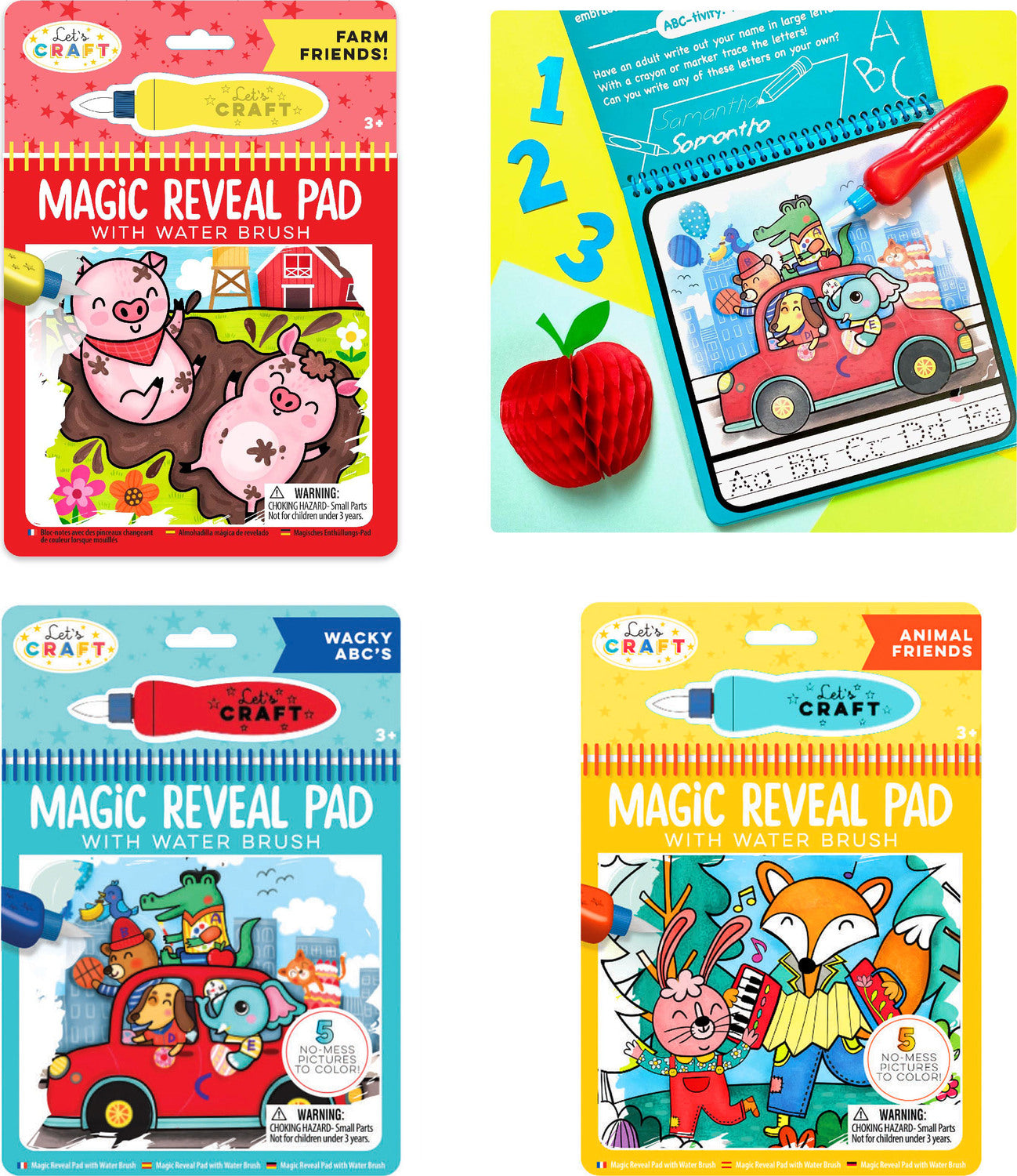 Let's Craft Magic Reveal Pdq  Awesome Animals