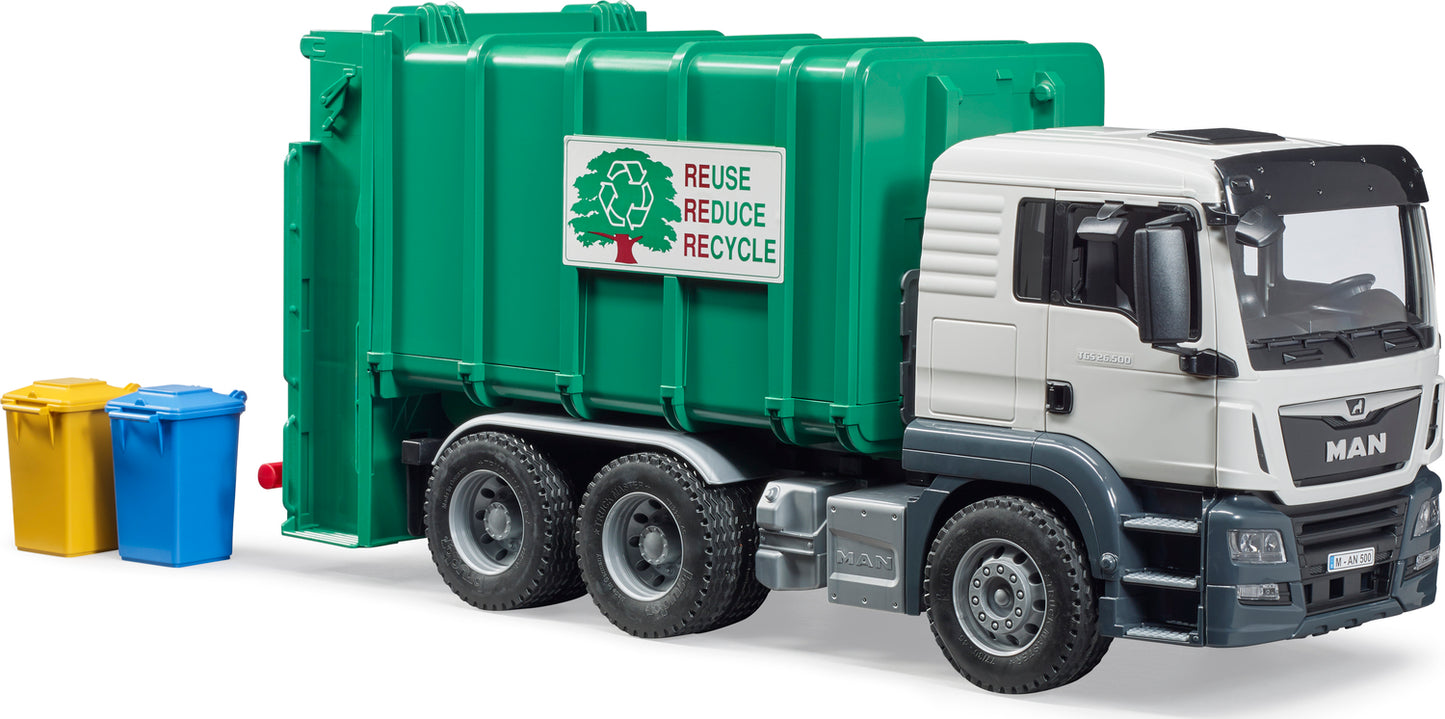 Man Tgs Rear Loading Garbage Truck