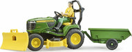 Bworld John Deere Lawn Tractor With Trailer