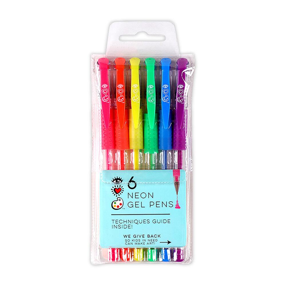 Play Obje Neon Shine 3 Multiple Colors Gel Pen