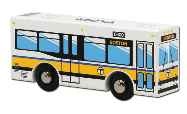 MBTA Bus Wooden Toy