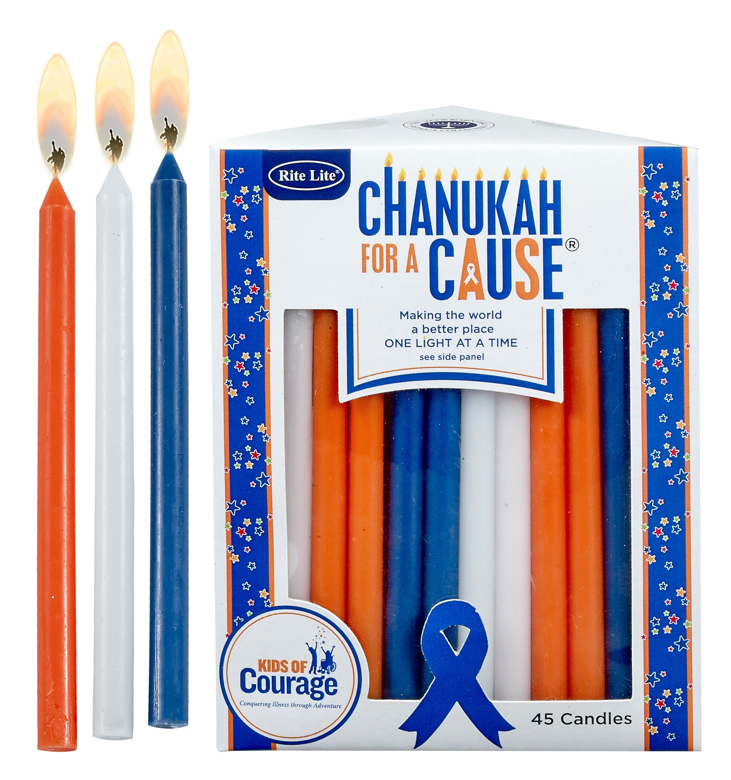 Chanukah For A Cause: Candles For Kids Of Courage