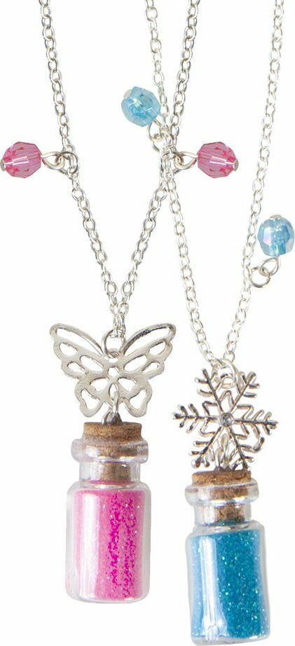 Tooth Fairy Gift Necklace Gold for Girls 5-7 with Card from Tooth Fairy - Add to Gifts Box or Kit for Under Pillow
