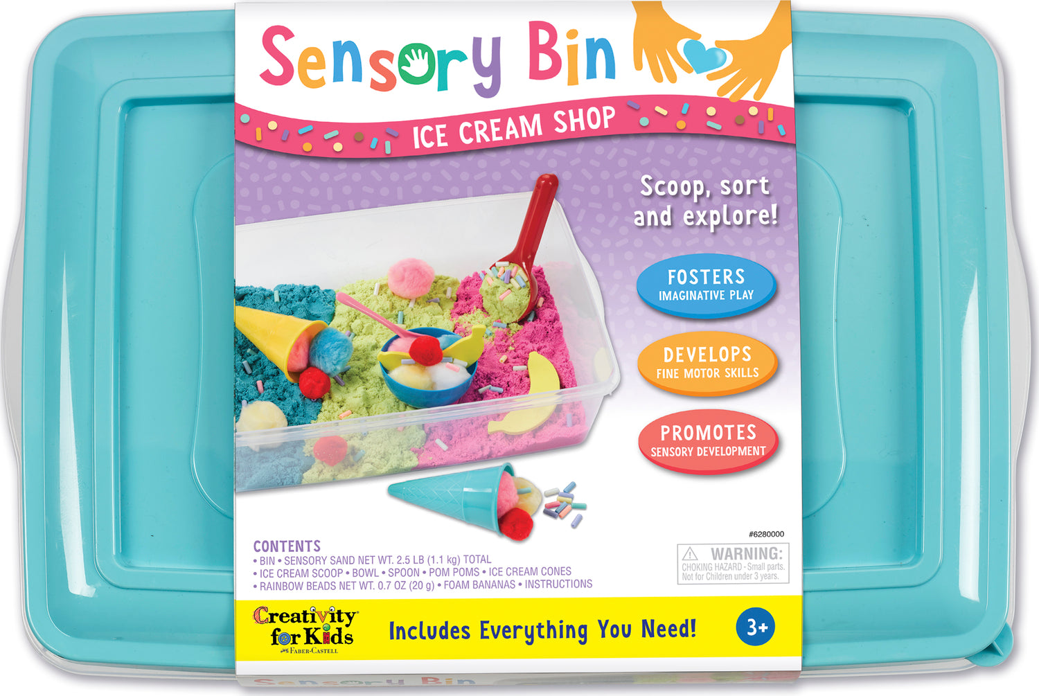 Sensory Bin - Ice Cream Shop