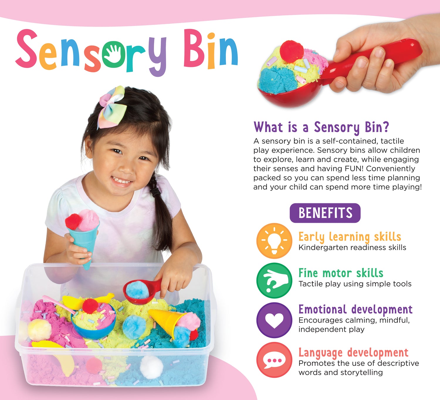 Sensory Bin - Ice Cream Shop