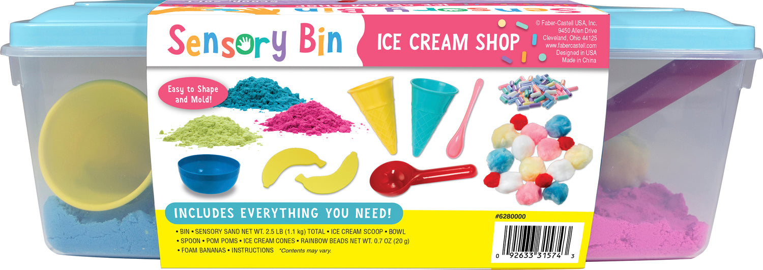 Sensory Bin - Ice Cream Shop