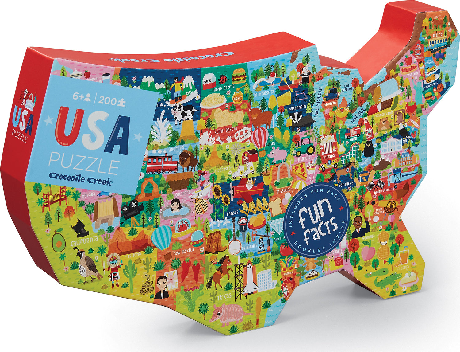 200-pc USA Puzzle