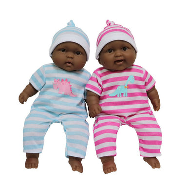 Lots to Cuddle Soft Body Baby Doll Twins African American