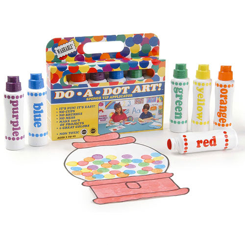Do-a-Dot Rainbow Art Markers - 6ct
