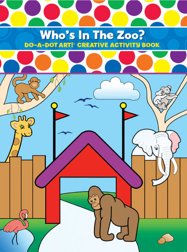 Do-A-Dot Coloring Book - Zoo Animals