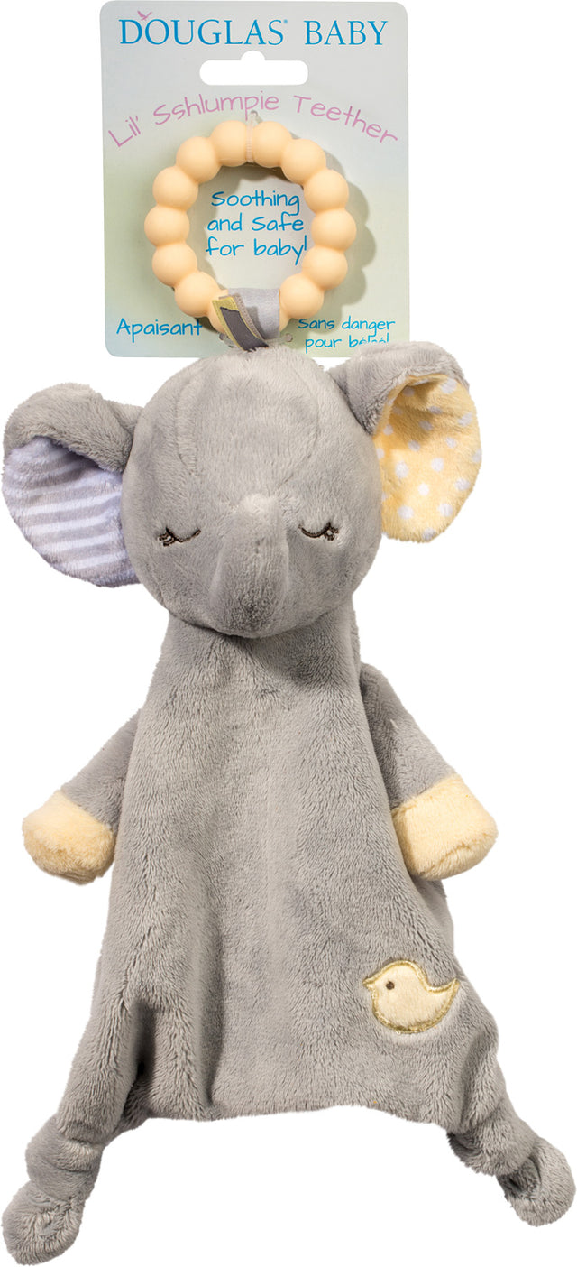 Gray Elephant Teether