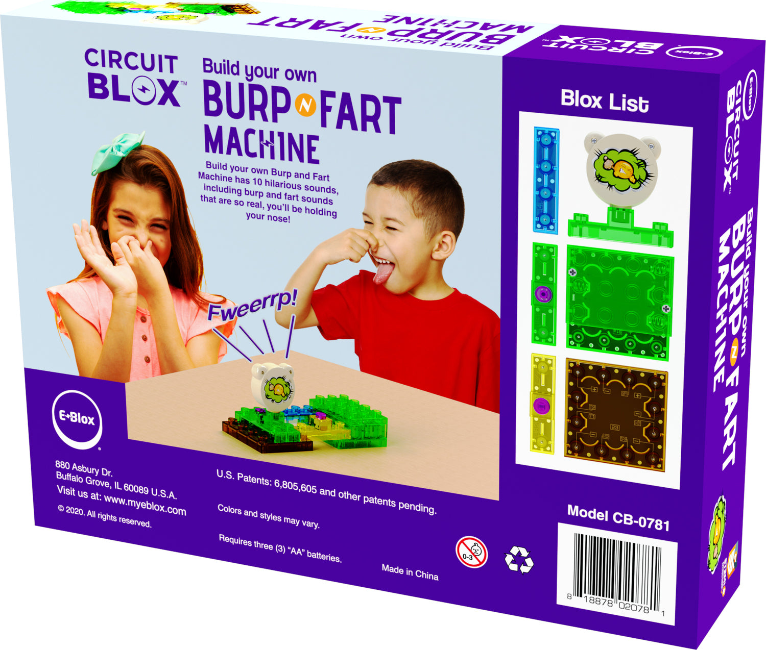 Circuit Blox Build Your Own Burp 'N Fart Machine