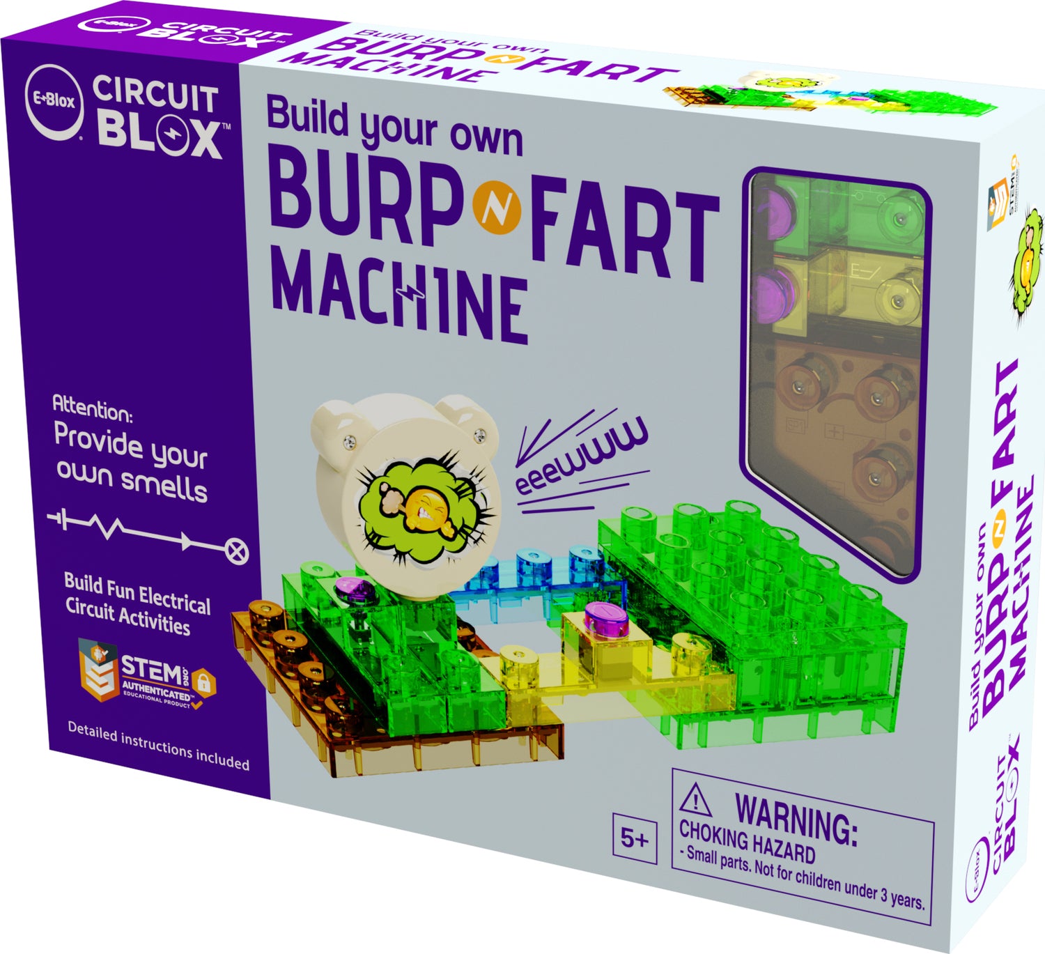 Circuit Blox Build Your Own Burp 'N Fart Machine