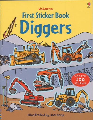 First Sticker Book - Diggers