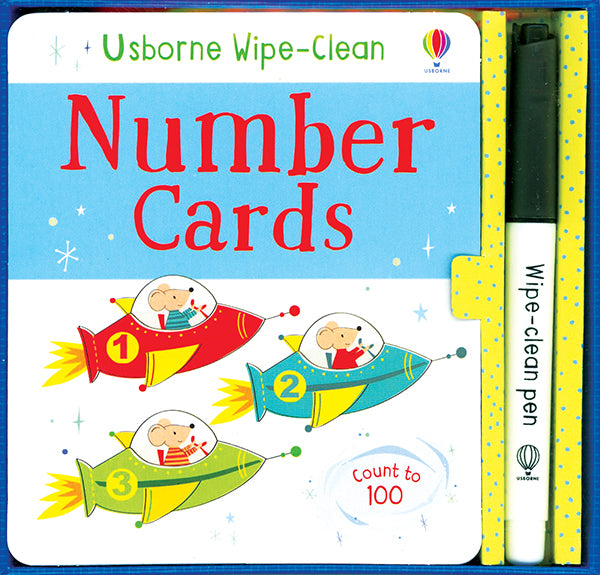 Wipe-Clean Number Cards
