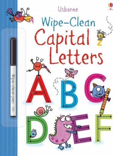 Wipe-clean Capital Letters