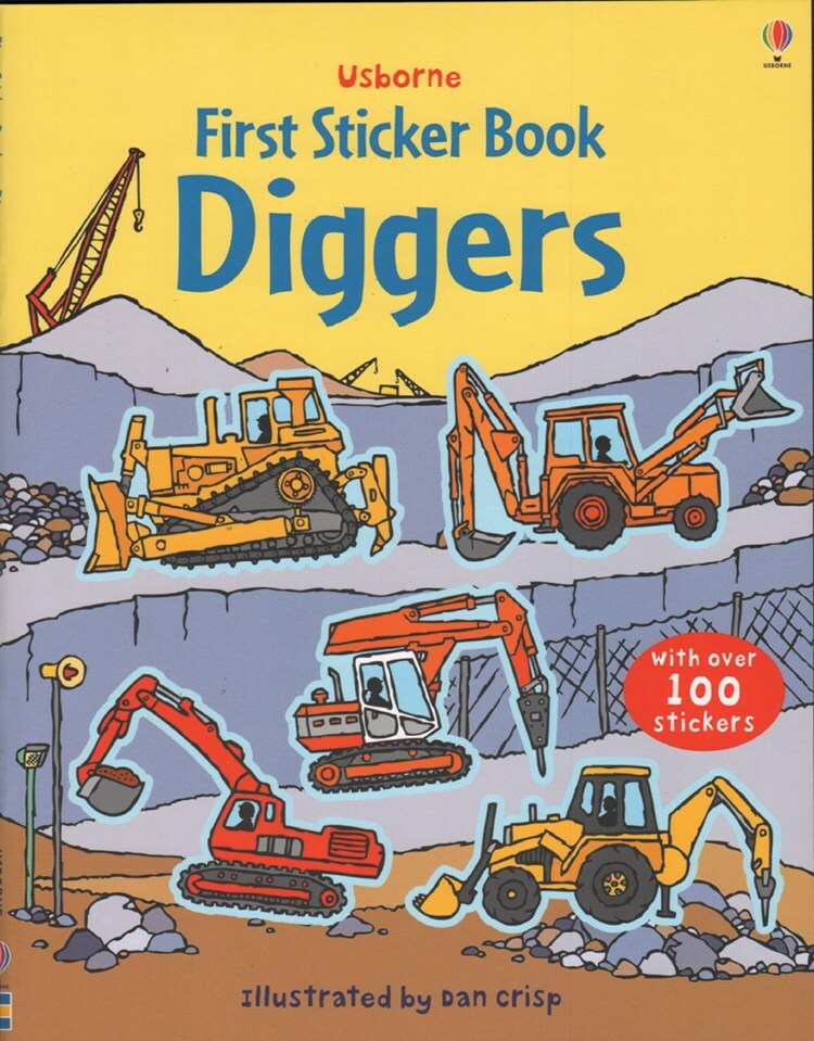 First Sticker Book Diggers