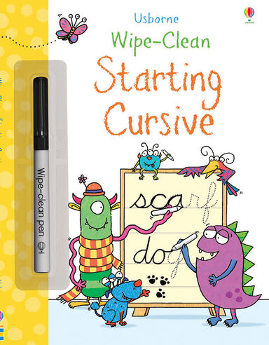 Wipe-Clean, Starting Cursive