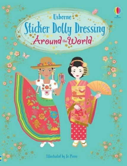 Sticker Dolly Dressing Around the World