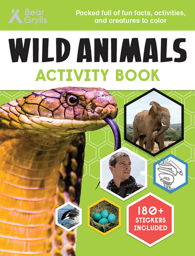 Bear Grylls, Wild Animals Activity Book