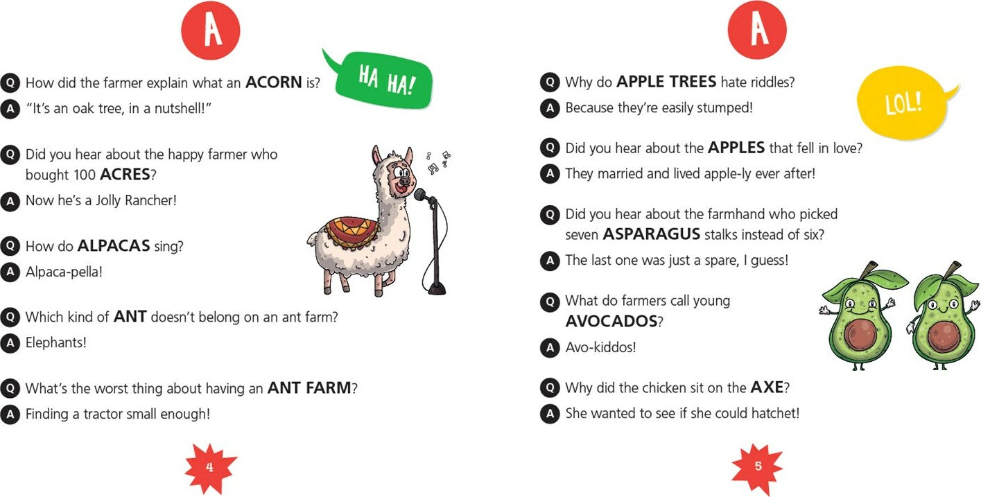 The A to Z Farm Joke Book