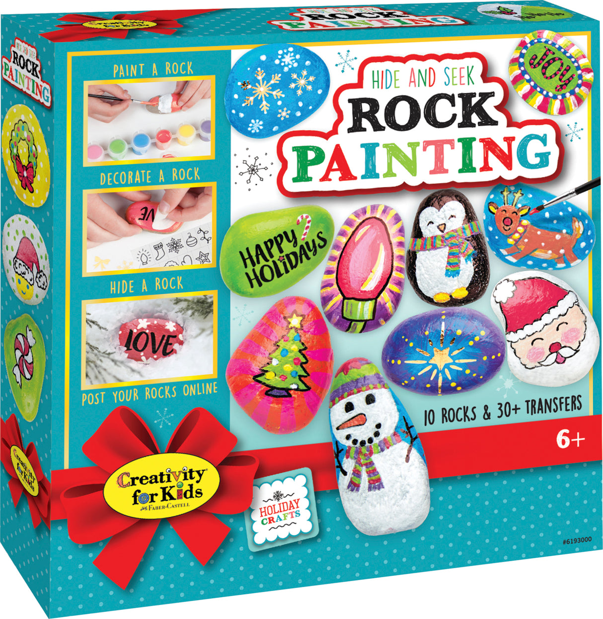 Holiday Hide And Seek Rock Painting Kit