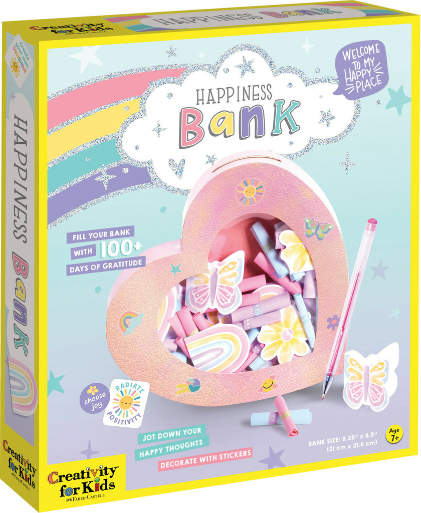 Creativity For Kids Happiness Bank - Mindfulness Craft Kit For Ages 7+
