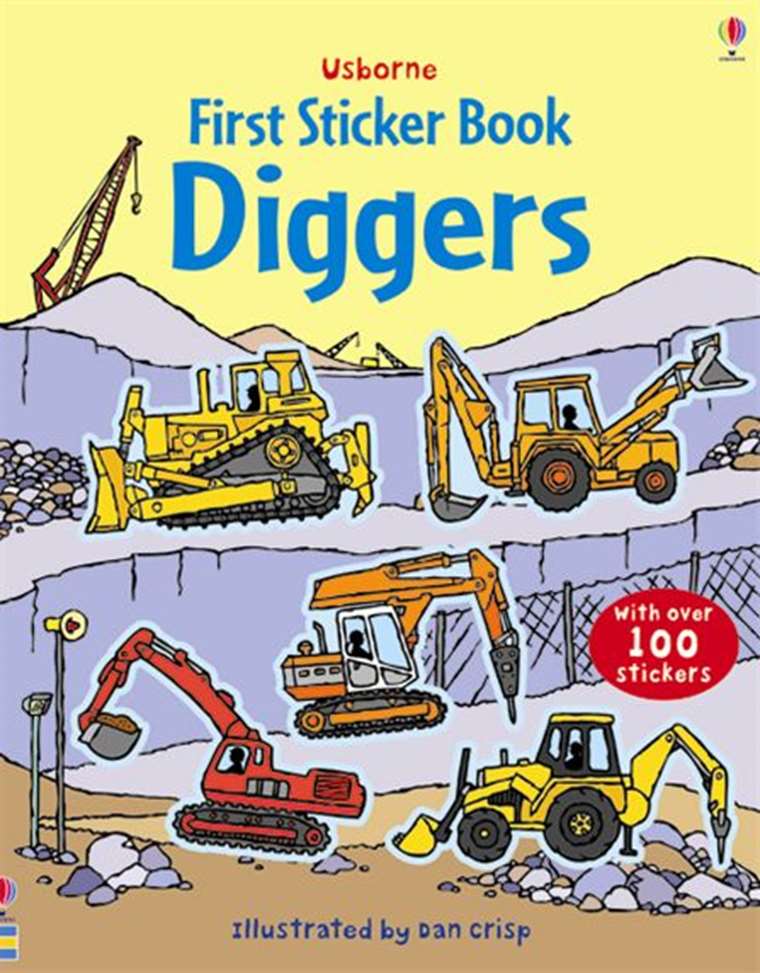 First Sticker Book - Diggers