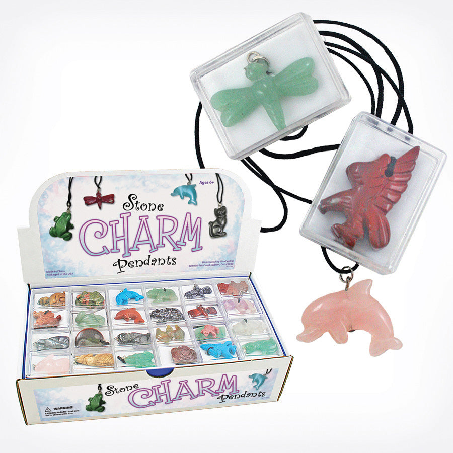 Stone Charm Pendant
