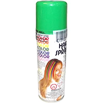 Green Temporary Hair Color Spray