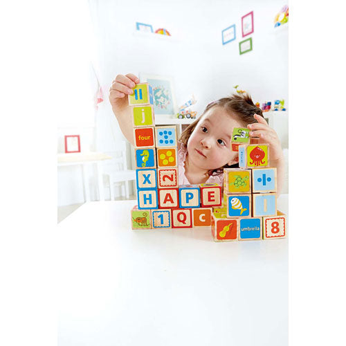 ABC Stickers in The Tub