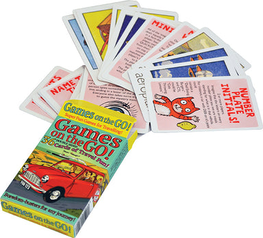 Games On The Go Travel Cards