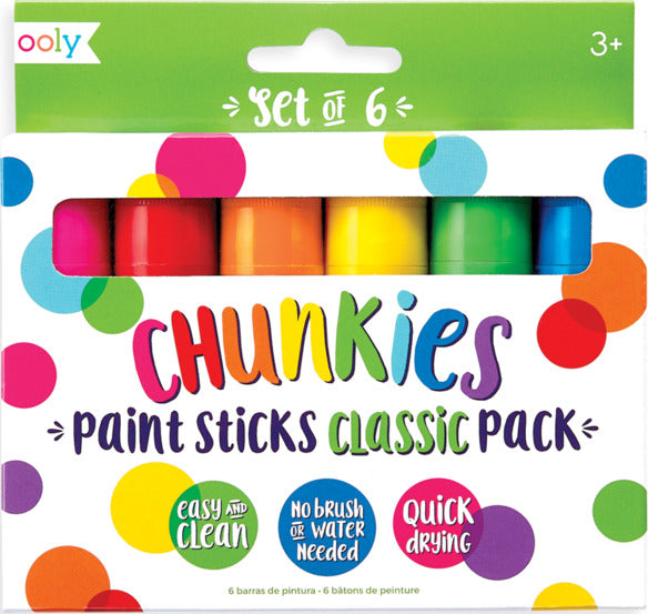 Chunkies Paint Sticks Set Of 6