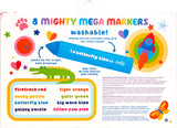 Mighty Mega Markers 8ct