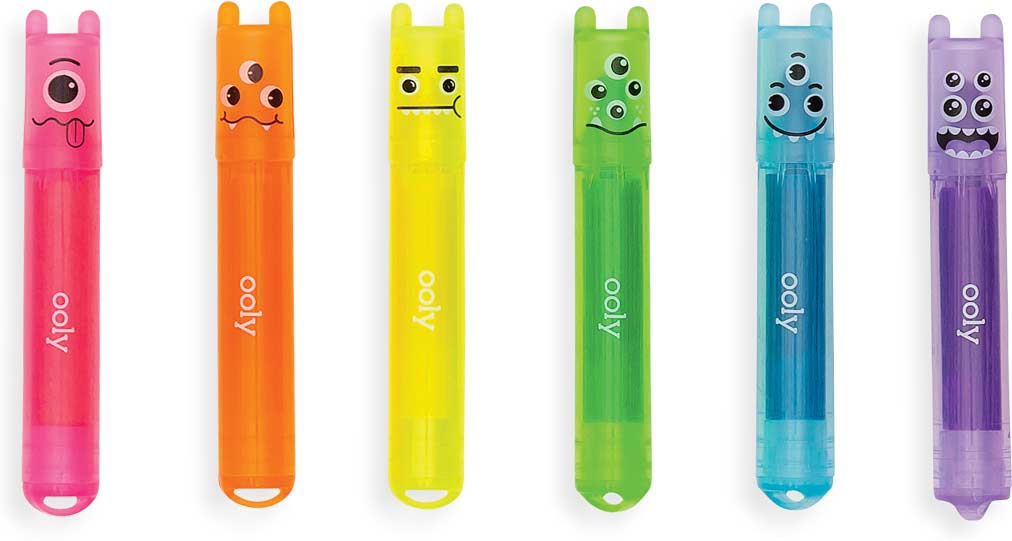 Mini Monster Scented Highlighters 6ct