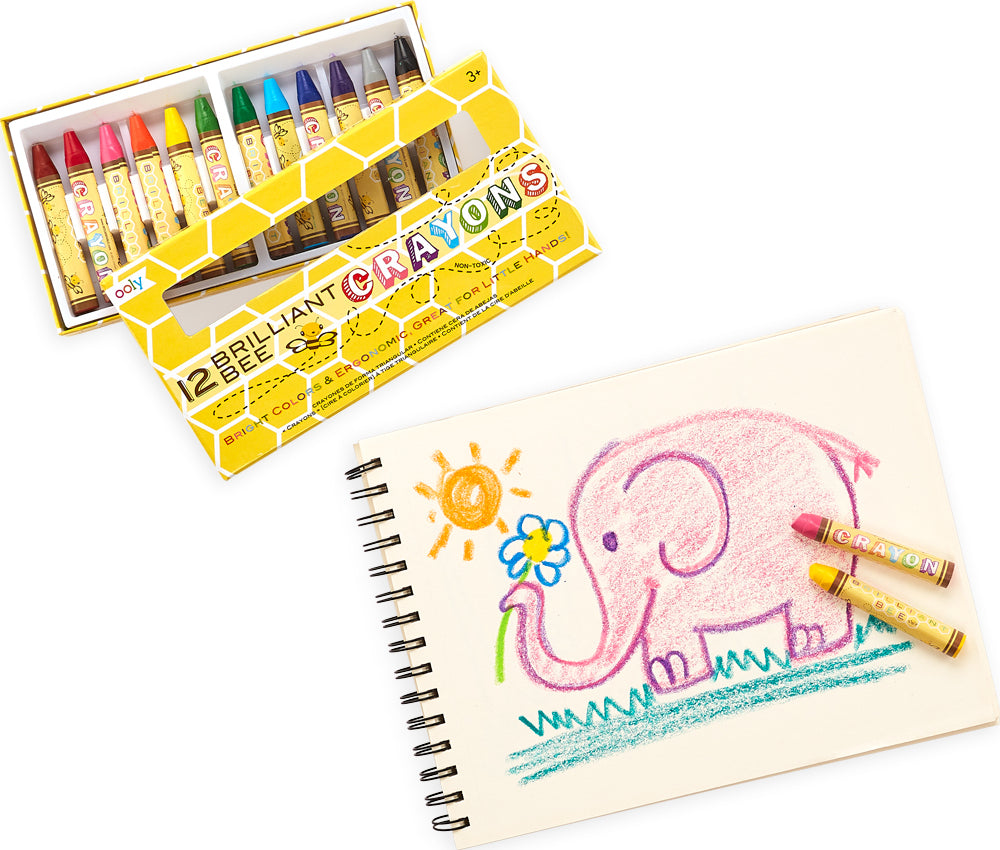 Brilliant Bee Crayons 12ct