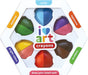 I Heart Art Erasable Crayons - Set Of 6