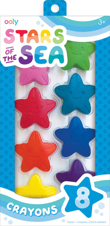 Stars Of The Sea Crayons 8ct