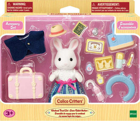 Calico Critters Weekend Travel Set - Snow Rabbit Mother