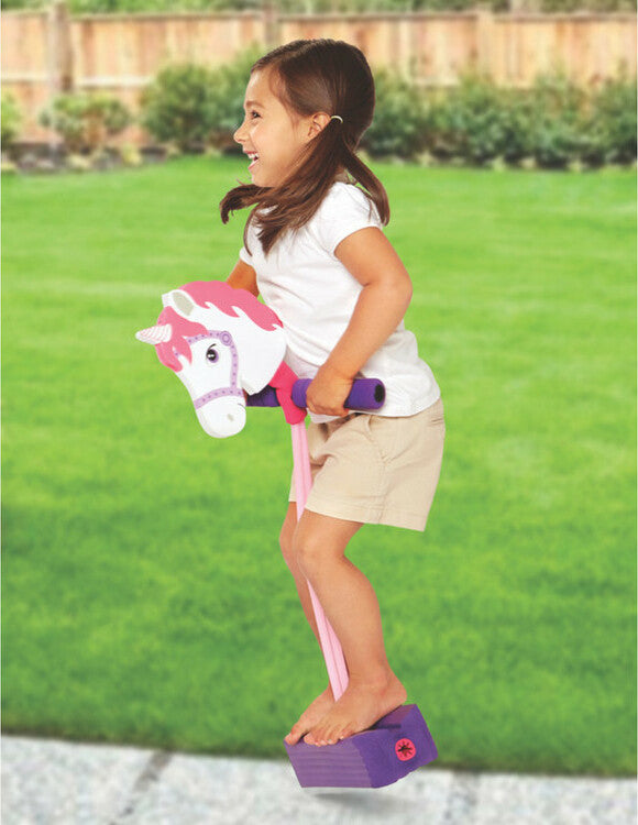 Hop & Squeak Unicorn Pogo Jumper