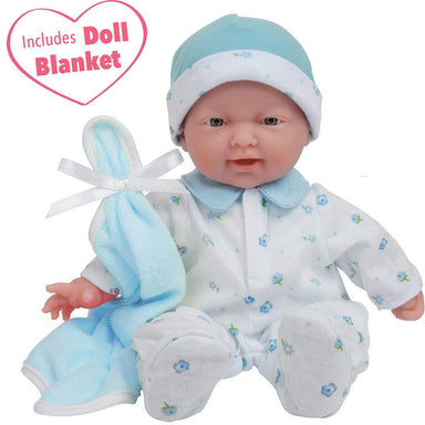 La Baby 11" Soft Body Caucasian Boy Baby Doll